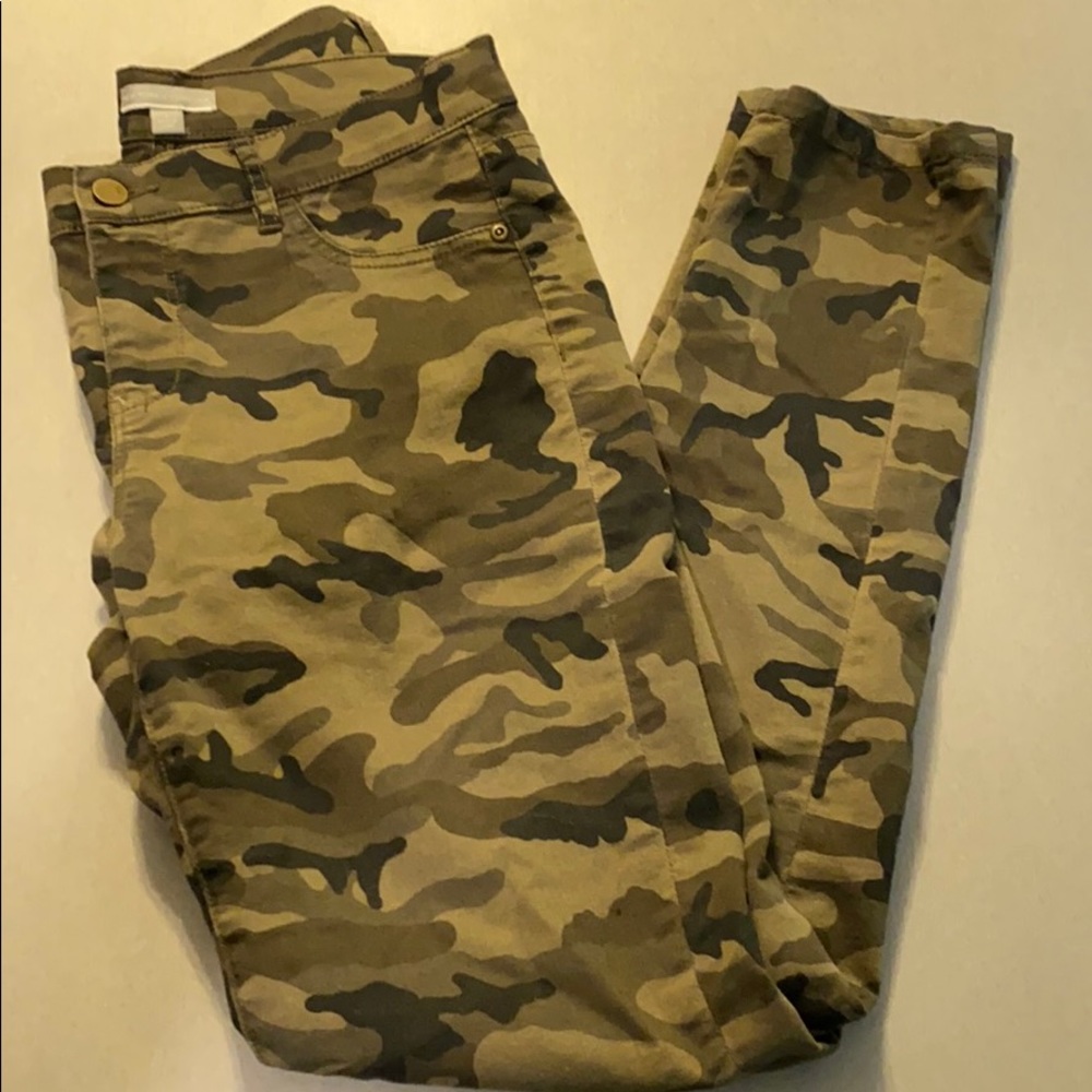 Camo Jeans. New York and Co sz8